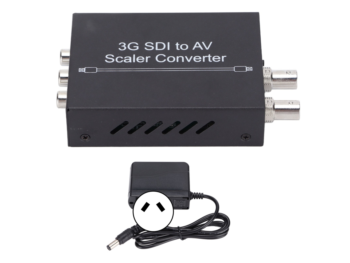 Conversor EOOCOO (3g Sdi para Av, Compatível com Pal/ntsc m)
