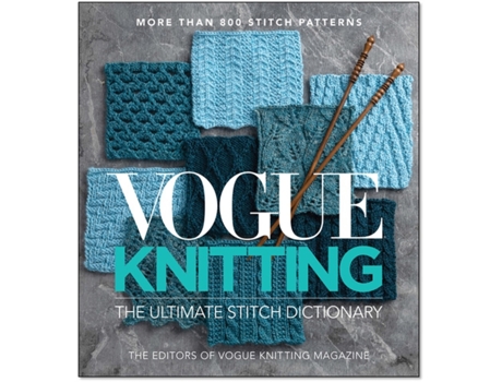 Livro vogue knitting the ultimate stitch dictionary de edited by the editors of vogue knitting magazine (inglês)