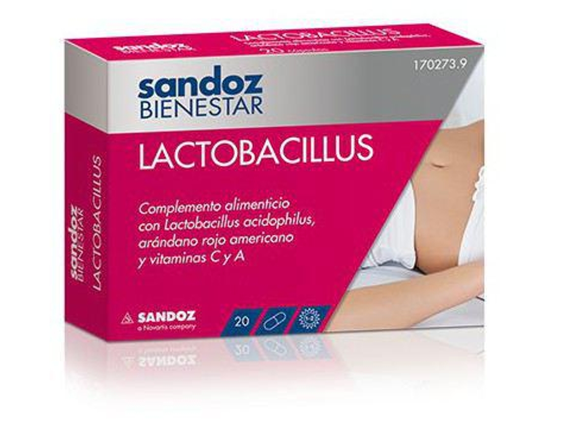Sandoz Lactobacillus 20 cápsulas