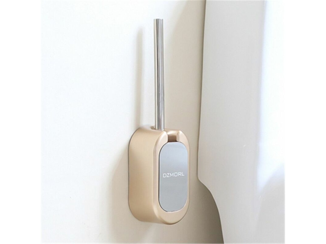 Escova sanitária de parede, suporte dourado AQUAFORGE
