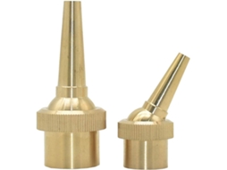 Fonte de Latão com Coluna Água 1/2", 3/4" e 1" em Formato Flor para Jardim Ou Paisagismo Cor 1 Polegada).