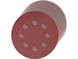 Discos de Lijar 125mm 80 Piezas Granas Mixtas 40 240 8 Agujeros para Lijadora Orbital