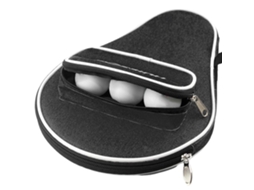 Estojo para Raquete de Tênis de Mesa com Bolsa para Bolas, Material Oxford, Espuma | S/MARCA