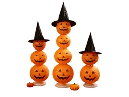 Laxiscreed Lanterna De Papel Para Decoração De Halloween E Cenários Infantís
