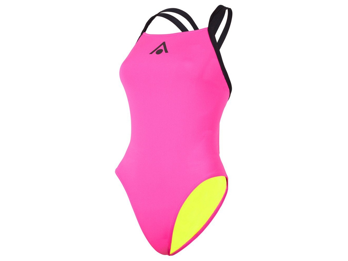 Roupa de Banho Essential Open Back Rosa Fr 44 Mulheraquasphere