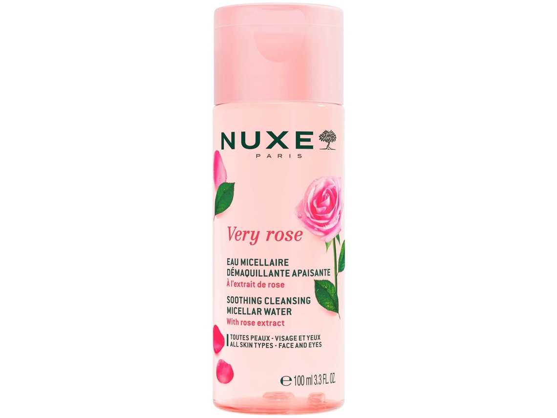 Very Rose Agua Micelar Desmaquillante Calmante 100ml Nuxe