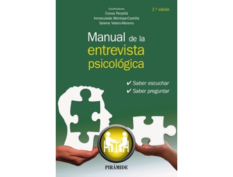 Livro Manual De La Entrevista Psicológica Da Editorial Piramide De Conxa Perpiñá, Inmaculada Montoya-castilla Et Al. (inglês)