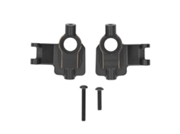 Mali 2pcs Caixa Portal de Latão Preto para Axial 1/18 Utb18 Capra Rc Crawler Acessório de Carro Rc