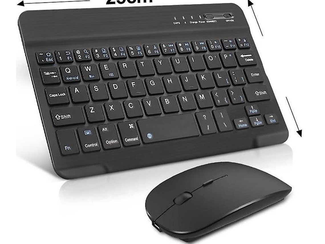 Teclado Sem Fio, Teclado E Mouse Bluetooth VONKELIOS