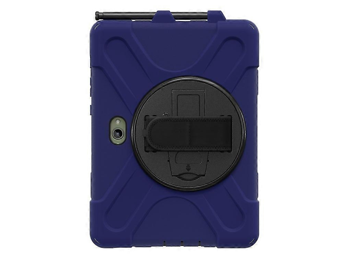 Capa Para Tablet Compatível Com Samsung Galaxy Tab Active5 Pro, Com Suporte Giratório, Alça De Mão Em Pc E Silicone.