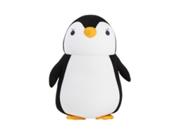 Travesseiro 2 em 1 AQUAFORGE com design de pinguim em U