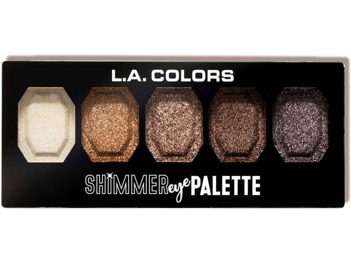 Paleta de Sombras L.A. COLORS Shimmer Eye Palette Sparkle & Shine (11 gr)