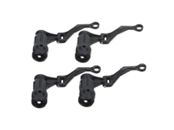 Conjunto de Clips de Rotor para Helicóptero Rc Xk K124 K170 Preto1 MDUG