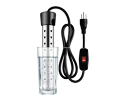 Aquecedor de Água Elétrico Sem Tanque 1500w Portátil Imersão Anti caldeiro com Proteção Automática para Piscina Banheira