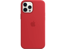 Capa MagSafe iPhone 12 Pro Max APPLE Silicone Vermelho