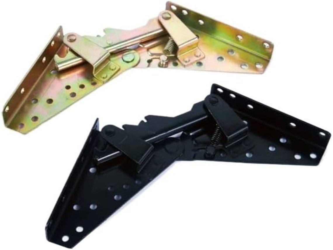 2 Dobradiças Para Sofá Cama Com Mecanismo De Ângulo 3 Posições, Ferragens Para Móveis De Cama Em Metal Macio, Acessórios