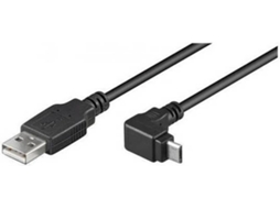 Cabo USB NILOX Micro-USB B/USB A 1.8 m Macho/Macho Preto