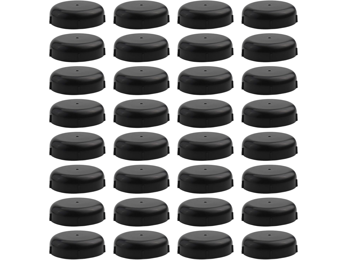 Pacote Com 32 Deslizadores De Ferro Forjado 1-1 2 Polegadas Pés Móveis Pátio, Protetores De Piso Plástico 38mm