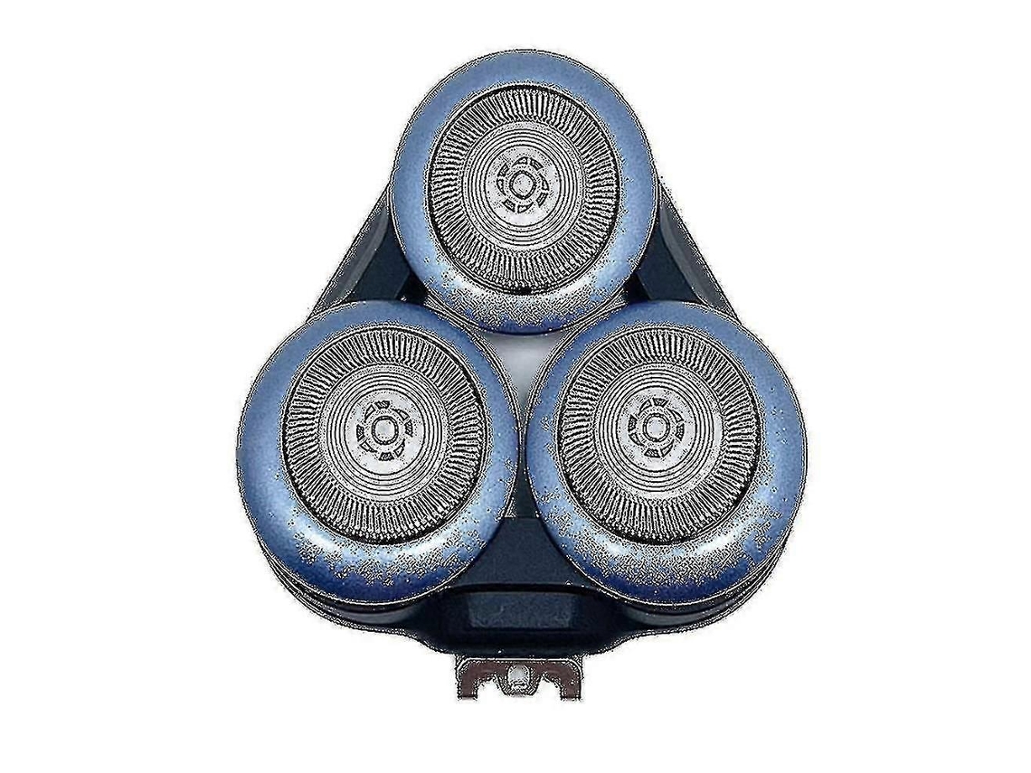 Cabeça De Barbador Elétrico Azul De 3 Cabeças