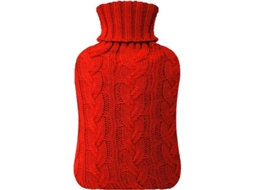Garrafa Térmica LINJOU 280ml com Capa de Tricô para Água Quente e Fria
