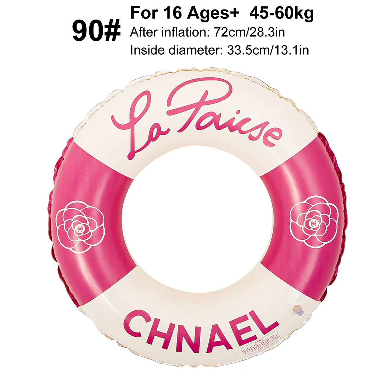 (90 Rosa) 1 Suporte Para Boia Inflável De Piscina, Boia De Piscina Para Adultos