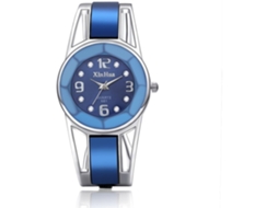 Pulseira Relógio Feminino Mostrador Relógios de Pulso de Quartzo Relógio Feminino