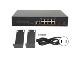 Switch Gigabit Poe 8 Portas Com 4 Poe Us Plug