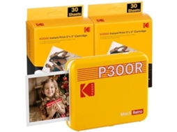 Kit de Acessórios Mini 3 Era Amarelo 3X3 60 Folhas KODAK