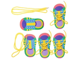 5 Conjuntos De Brinquedos Para Amarrar Sapatos Allinless
