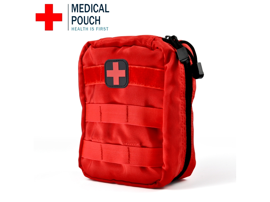 Bolsa mochila de primeiros socorros médica para viagem acampamento ciclismo com cinto Molle S/MARCA