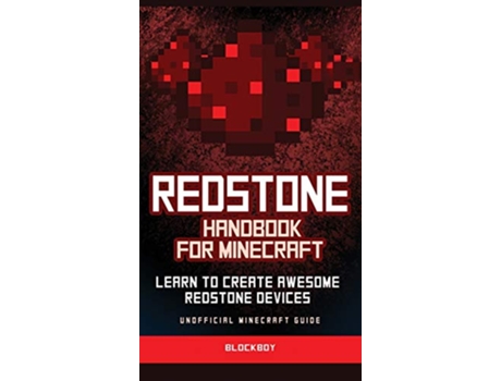 Livro Redstone Handbook for Minecraft Learn to Create Awesome Redstone Devices Unofficial de Blockboy (Inglês)