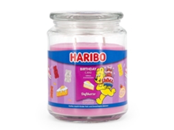 Vela Perfumada Grande Em Frasco De Vidro Com Fragrância Doce