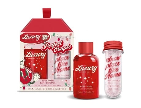 Caixa de presente perfeita para casais: Milton The Luxury Bathing Company, pacote com 1 unidade
