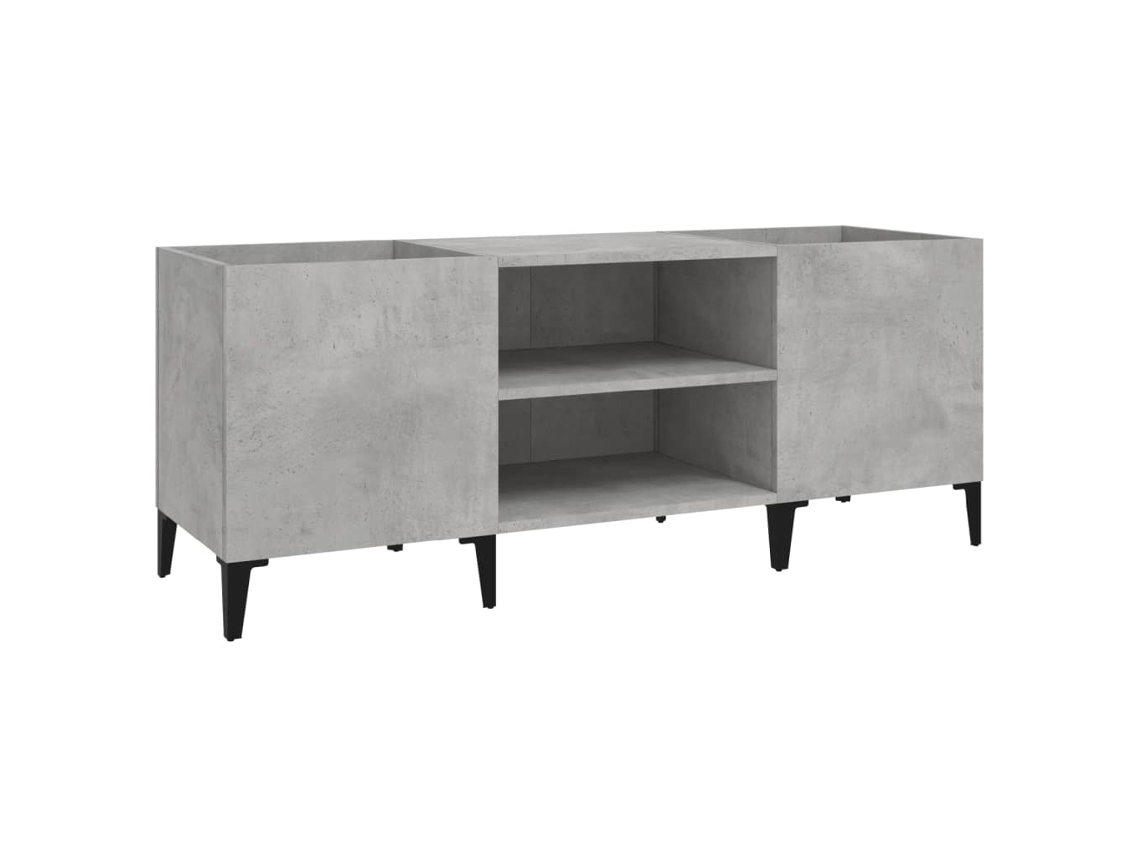 Gabinete de Registros MAISON EXCLUSIVE em Madeira Cinza Cimento Derivados (121x38x48 cm)
