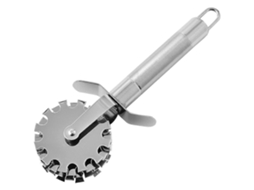 Tenderizador de Carne de Acero Inoxidable 5 Ruedas para Bistec Cerdo Res Suavizador de Carne 19,3x7,2cm Plata