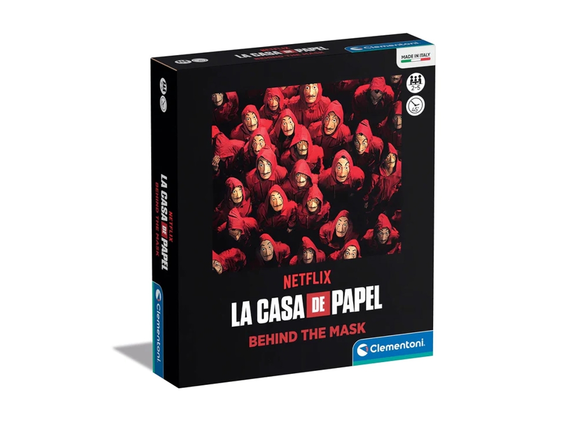 Jogo A Casa de Papel CLEMENTONI (Idade Mínima: 18)