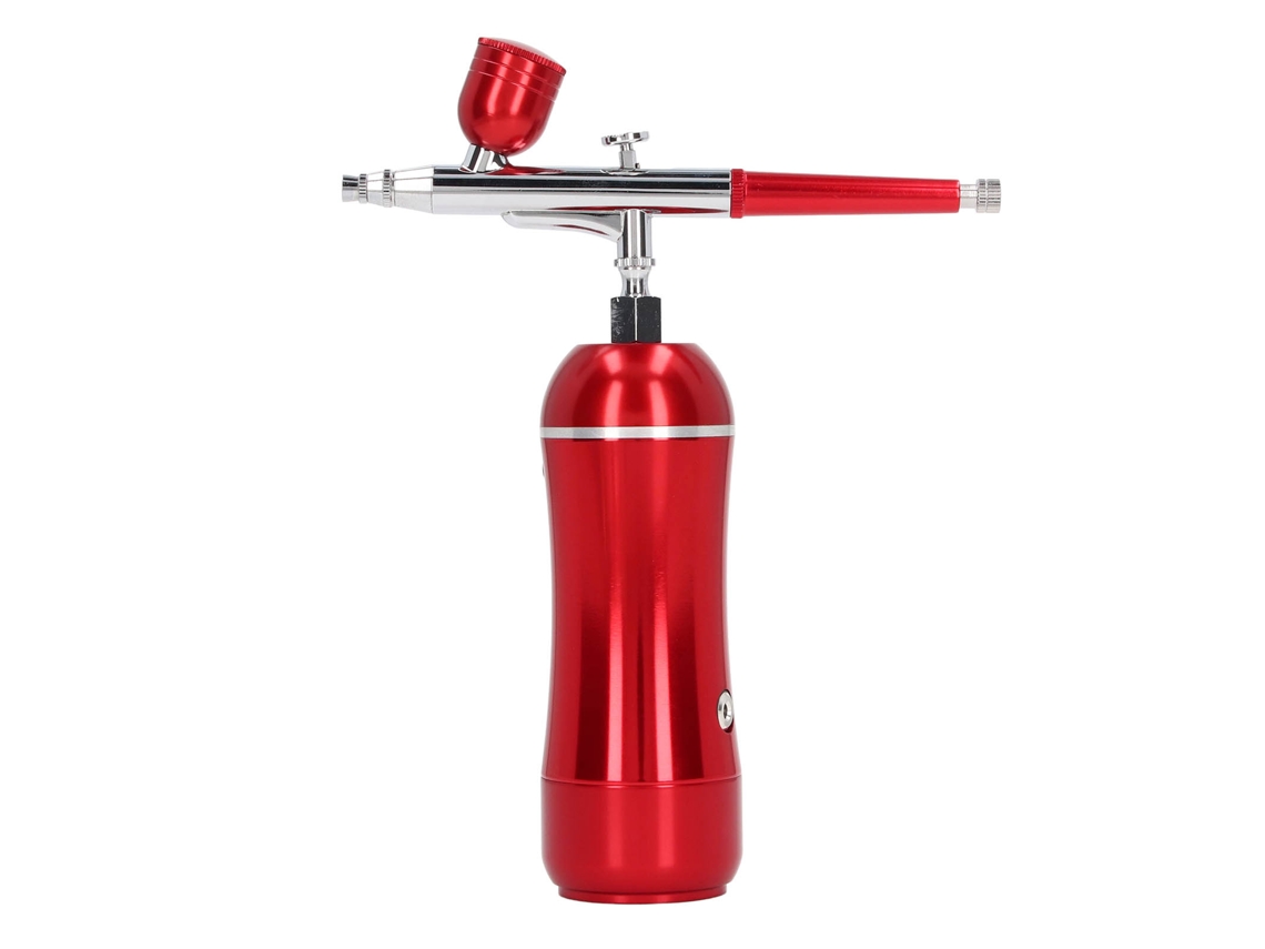 Kit De Aerógrafo Automático Portátil Recarregável Mini Aerógrafo Sem Fio Manejável 100‑240v