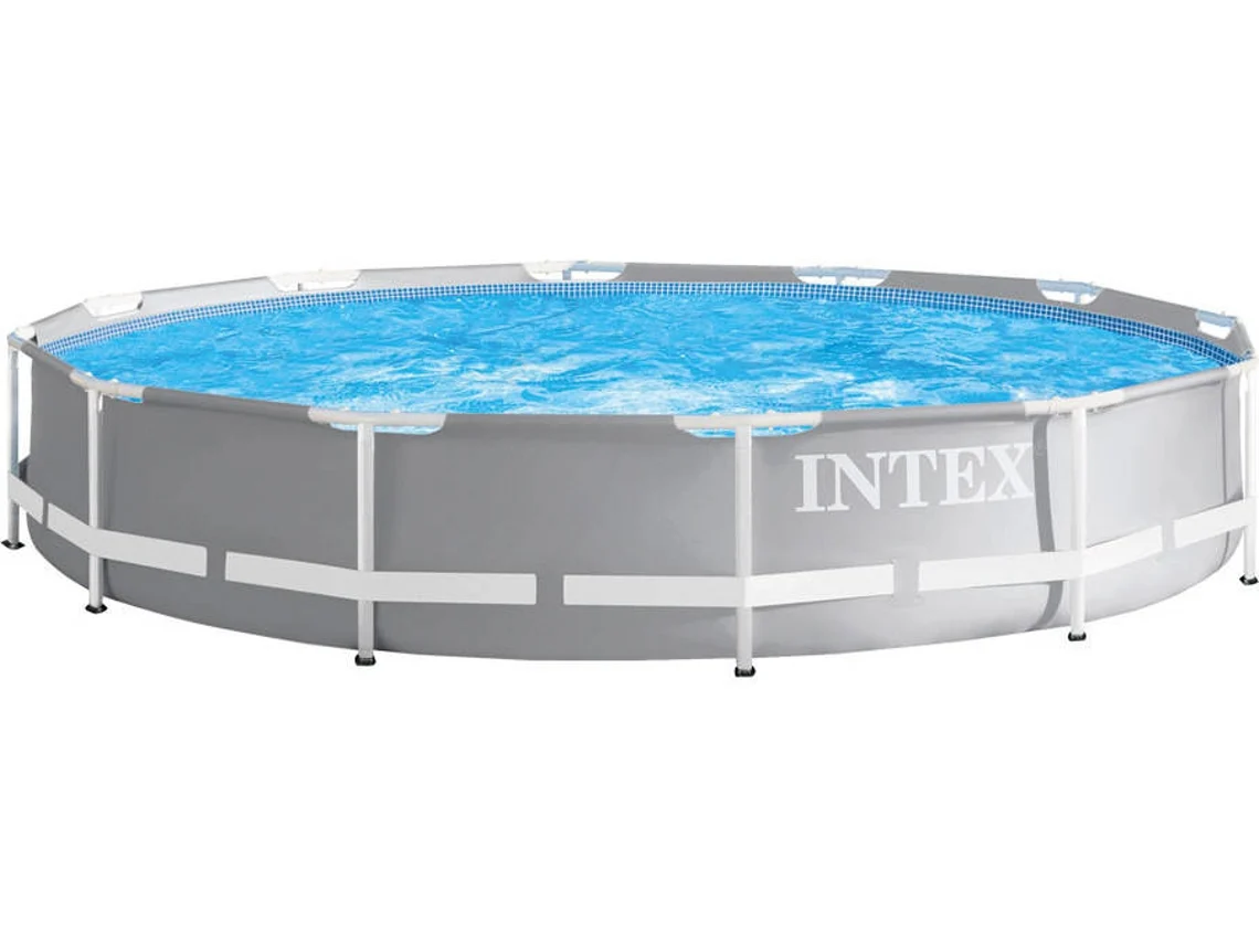 Piscina Tubular INTEX Prisma Frame Redonda (5 pessoas - 366x76cm - 6.503L)