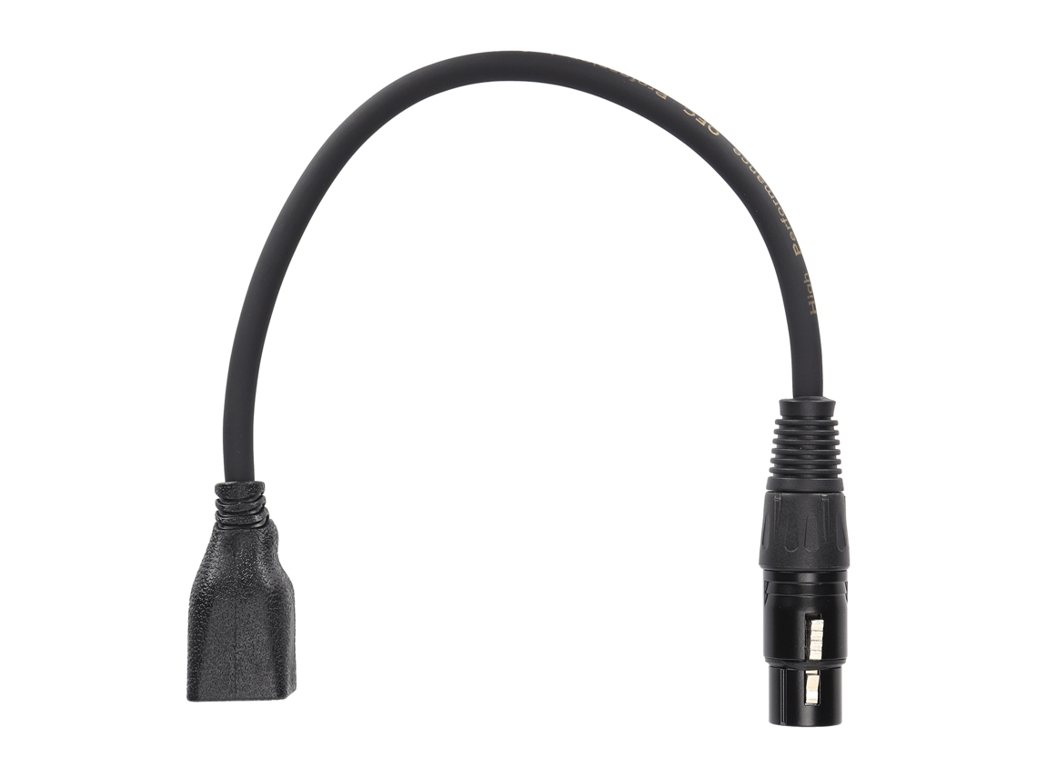 Cabo Mali adaptador XLR Fêmea para RJ45, cobre, sem oxigênio