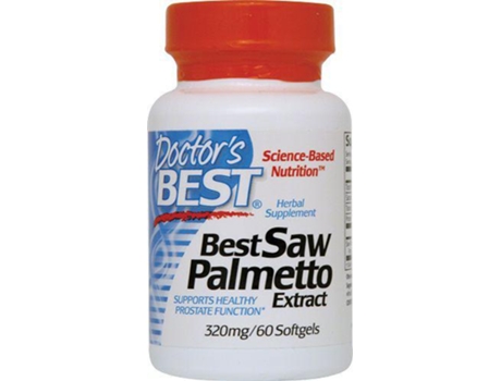 Doctor'S Best Best Saw Palmetto Extract 320Mg 60 Cápsulas Gelatinosas