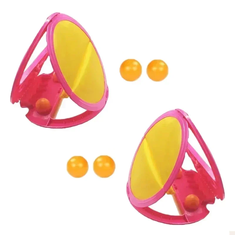 Bola de Arremesso para Atividades Físicas Ao Ar Livre, Brinquedo para Pegar e Brincar, Brinquedo Interativo para Pais e Filhos MDUG (2 Itens)
