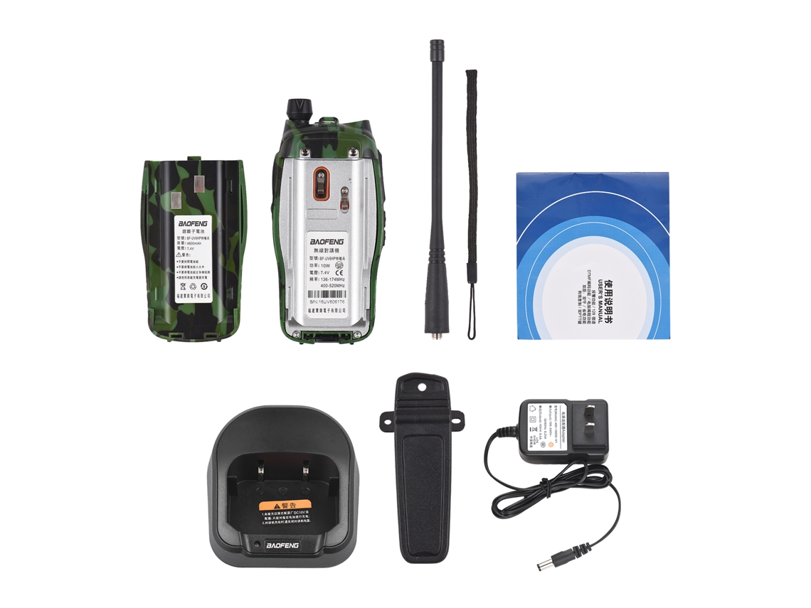 Rádios De Duas Vias Baofeng Para Adultos, Comunicadores De Longa Distância, Walkie Talkies Profissionais