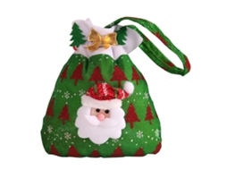 Mala De Natal Laxiscreed Para Doces E Presentes, Design Fashion E Cor Verde