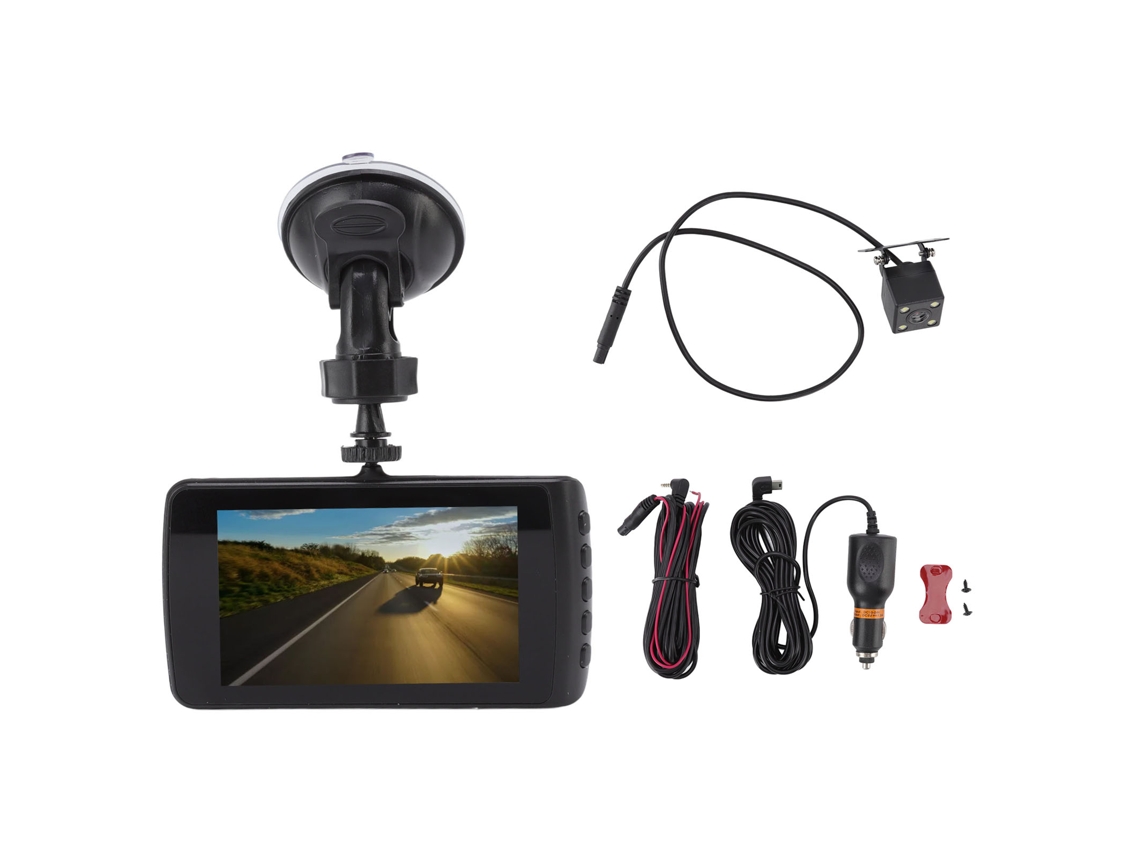 2026 grabador de Conducción de Coche, Cámara Dvr para Coche, Cámara Dash Cam Dual, Cámara Frontal Y Trasera para Auto