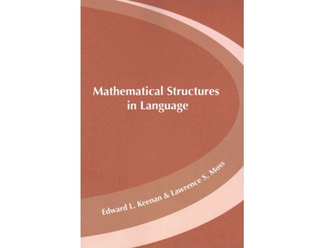 Livro mathematical structures in languages de edward l. keenan,lawrence s. moss (inglês)