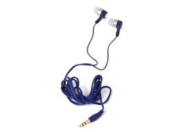 Auriculares com Fio GENER Omega Freestyle (In Ear - Noise Cancelling - Azul)