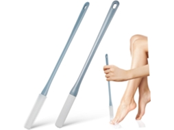 Lurelia Conjunto De 2 Escovas De Silicone Para Duche, Silicone Macio, Cabo Longo E Com Argola