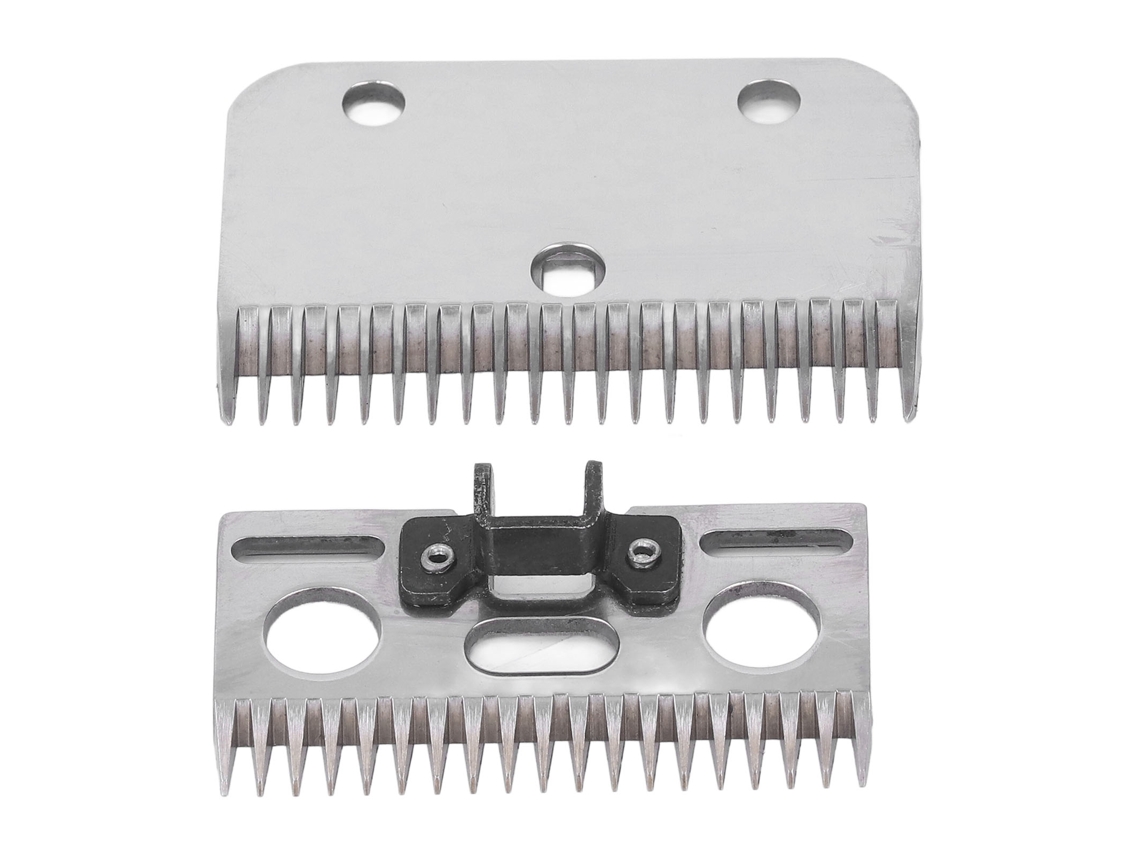 2 lâminas de cortador de cavalos com 21 dentes de carboneto resistentes à abrasão para substituição
