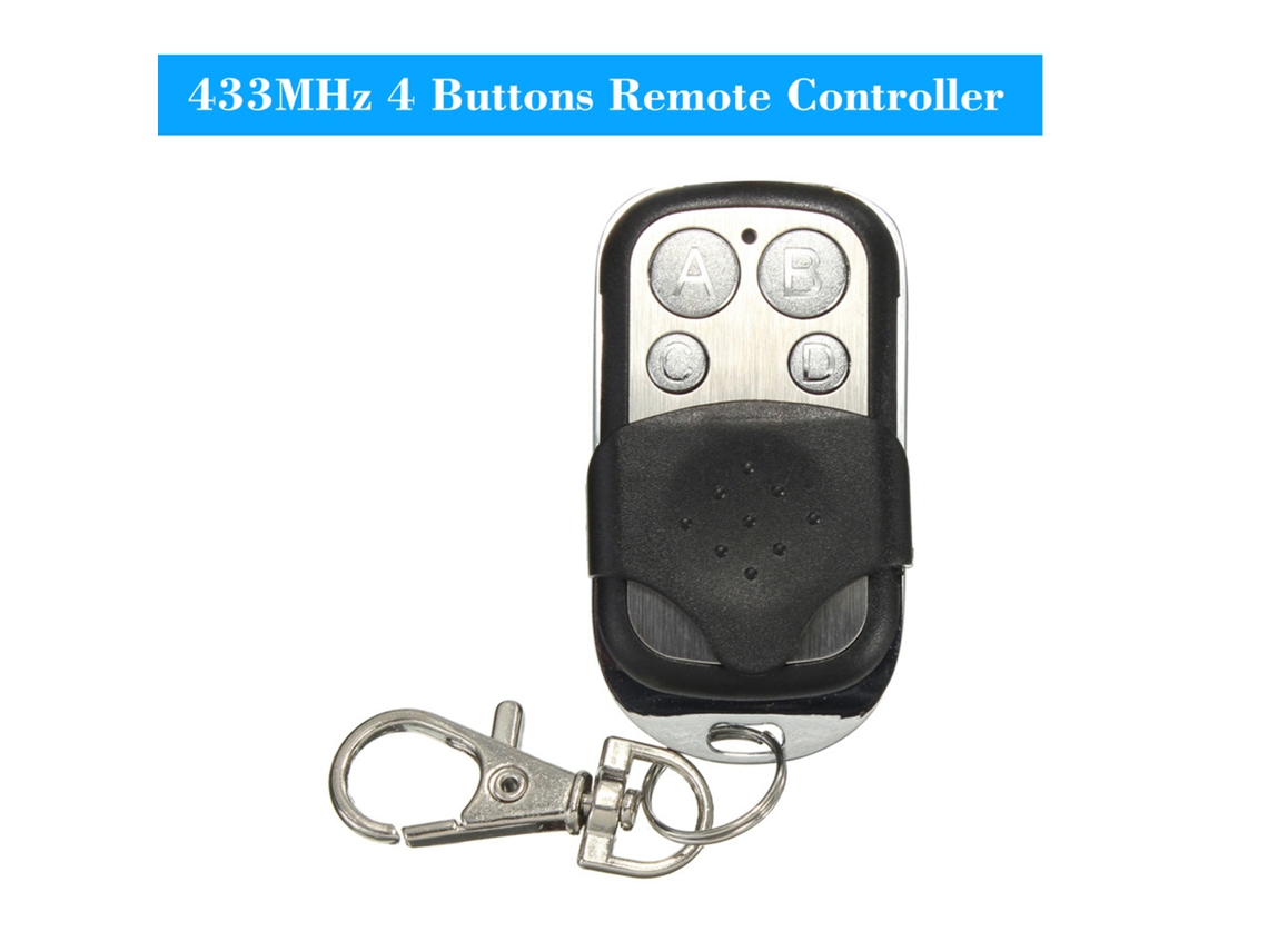 2026 Store controle Remoto Duplicador 4 Botões 433mhz para Abertura de Garagem e Portas Elétricas