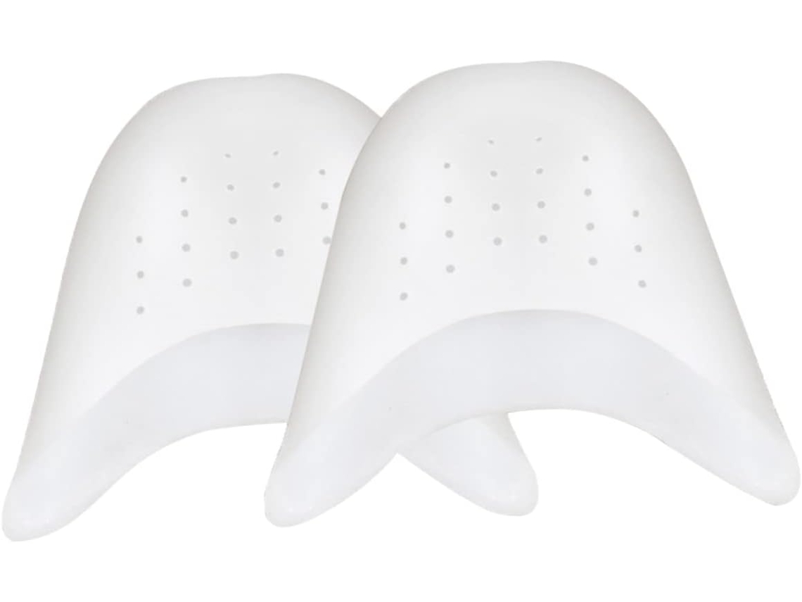 Protetores De Dedos Em Gel Silicone Para Sapatos Salto Alto E Sapatilhas, Distribuem A Pressão E Reduzem O Impacto